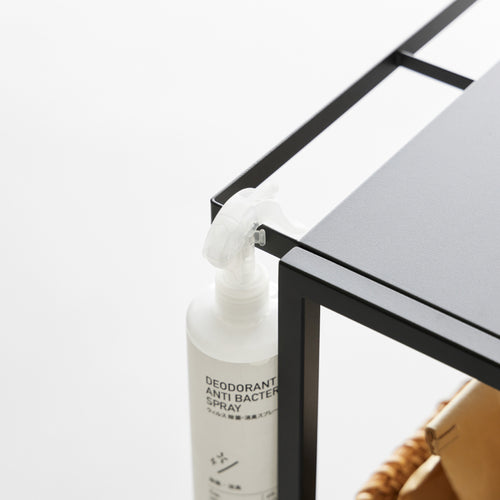 Yamazaki Tower Opbergtrolley 2-laags - Zwart