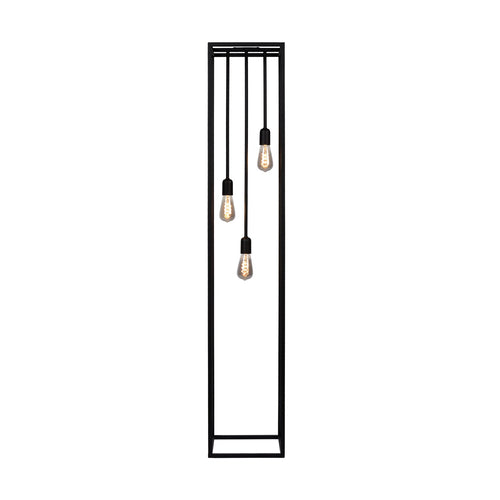 Atmooz vloerlamp Basra - zwart - Ø 29 x H 160 cm - E27