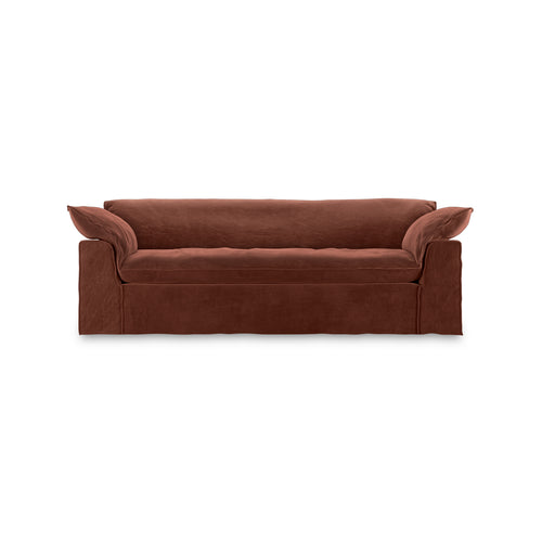 HKLIVING bank Nomad – royal velvet magnolia – 244cm - vtwonen shop