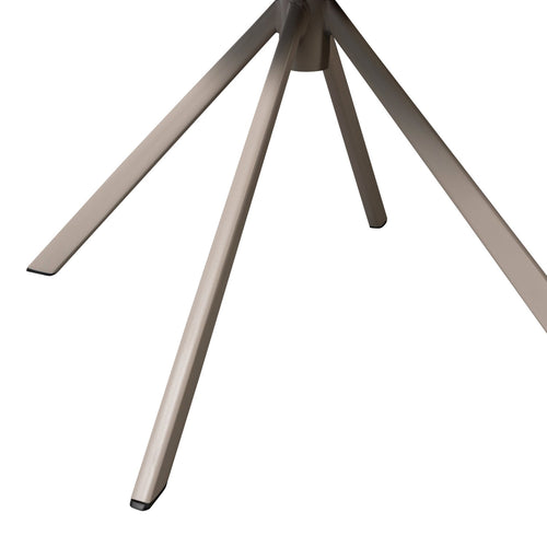 WOOOD eetkamerstoel Femke - Bouclé - Naturel - Set van 6