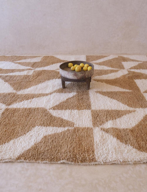 AFK Living vloerkleed Berber - handgemaakt - Wol - 245 x 346 cm