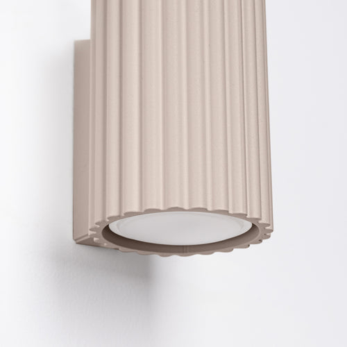 Sollux Lighting Wandlamp KARBON 10 taupe - 6,5x8,5x10cm