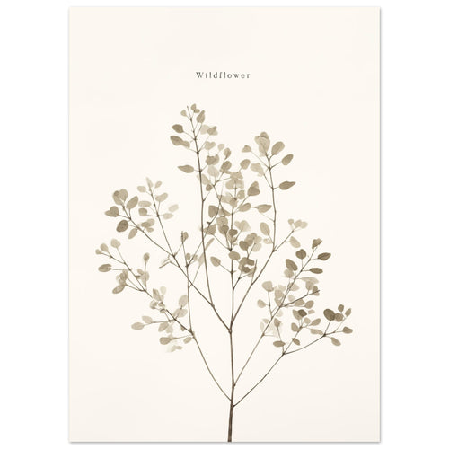 Artfulprints  Wildflower   poster 50x70 cm - vtwonen shop