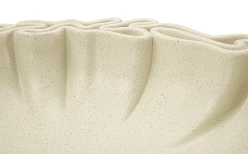 Mauro Ferretti svuotatasche - 30,5x29x7,5 cm - crème