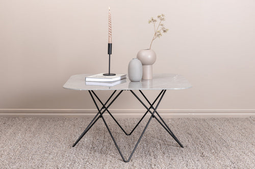 Rebellenclub Salontafel Ludlow - 80 x 80 cm - Grijs - vtwonen shop