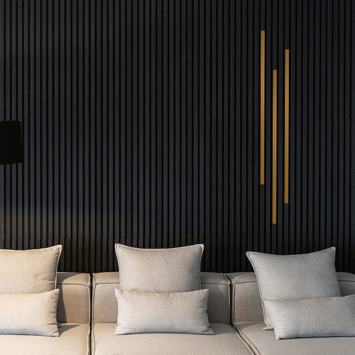 HOME DELUXE sierstrip voor akoestisch paneel set van 3 - goud 110 cm - vtwonen shop