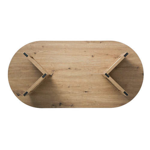 Calicosy - Salontafel TALIA - licht hout 120x60x40 cm