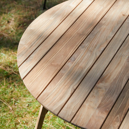 Tikamoon Tuintafel in gerecycled massief teak voor 6 personen - Naturel - vtwonen shop