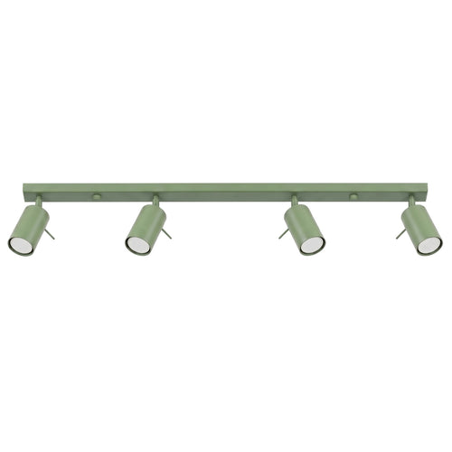 Sollux Lighting Plafondlamp RING 4L salie - 80x6x16cm