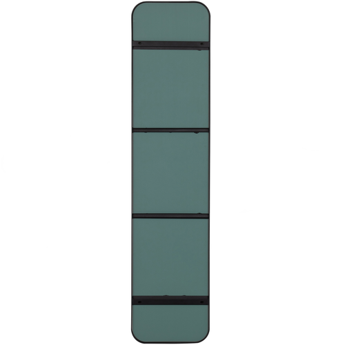 WOOOD spiegel Doutzen - Metaal - Zwart - 170x40x5 - vtwonen shop