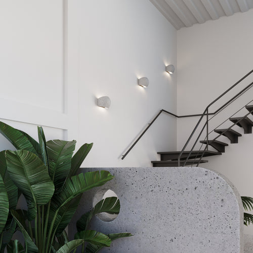 Sollux Lighting Wandlamp GLOBE beton - 18x14x14cm