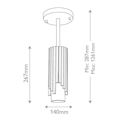 Aufbau-Downlight Modern Gealtertes Messing 1x E14