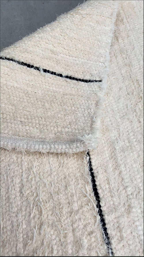 AFK Living vloerkleed Camoes - handgemaakt - Gerecycled katoen - 120 x 170 cm - vtwonen shop