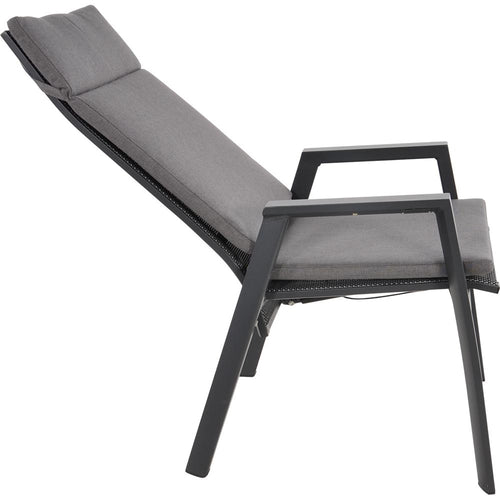 Lesli Living bistrostoel Amir - grijs - 59,5x70x112cm
