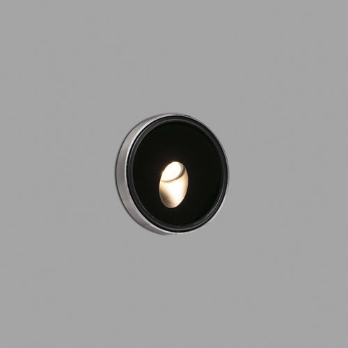 Faro Dang - LED Outdoor Inbouw Wandlamp Zwart IP67