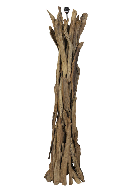 Light & Living vloerlamp MARGRET - Ø45x165cm - bruin
