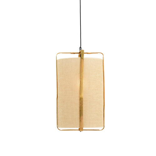 Light & Living hanglamp Sendai - zand - Ø37cm - vtwonen shop