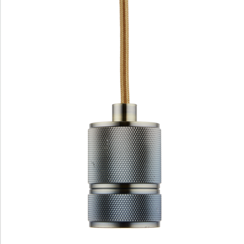 Lighto | Pendel Brons E27 fitting | Classic | 1.5m Snoer | Met Plafondkap