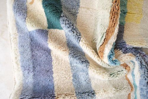 AFK Living vloerkleed Berber - handgemaakt - Wol - 140 x 200 cm
