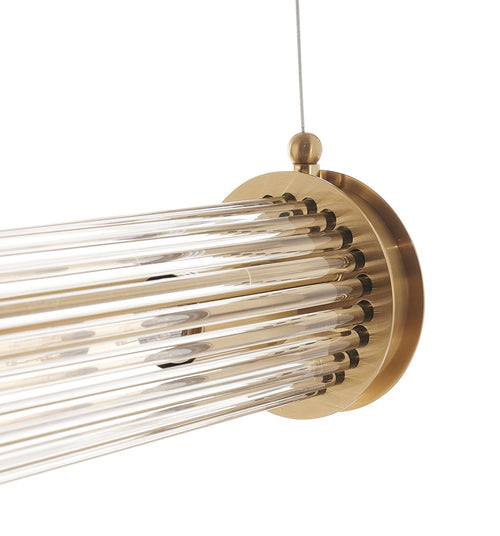 Signature - Eenvoudige Tafellamp - Messing - 120x60x12 cm