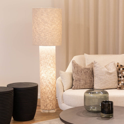 Atmooz vloerlamp Gigi - zwart - Ø 41 x H 144 cm - E27