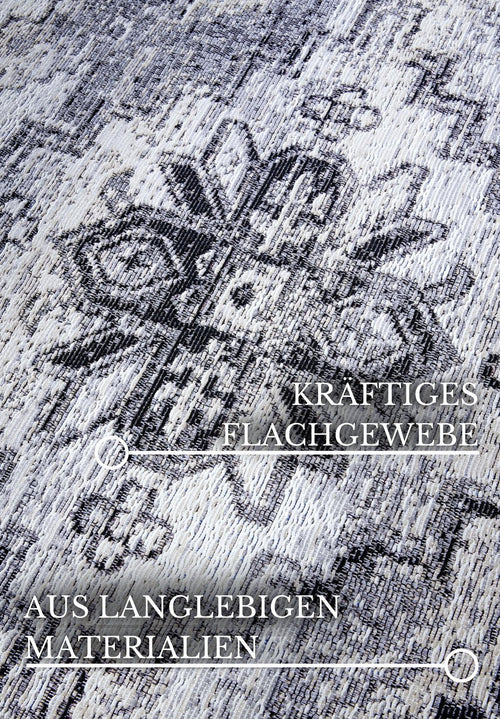 Villeroy & Boch 1767 In- & Outdoor Rug Esther Cream Grey 160x235 cm