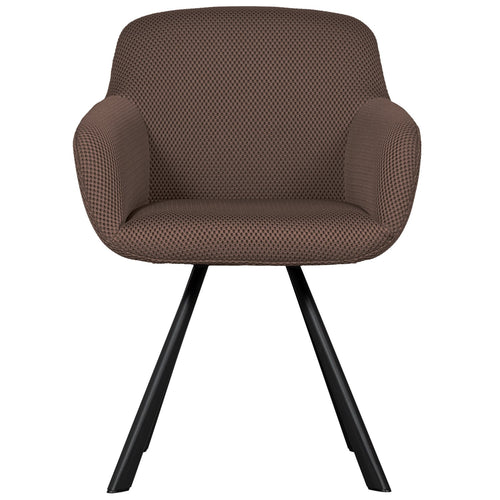WOOOD eetkamerstoelen Juno - Mesh - Epresso - Set van 6