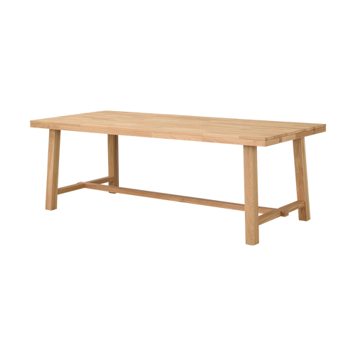 Rowico Home Brooklyn verlengbare houten eettafel naturel - 220 x 95 cm - vtwonen shop