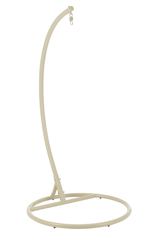J-Line hangstoel Egga - metaal/koord - beige
