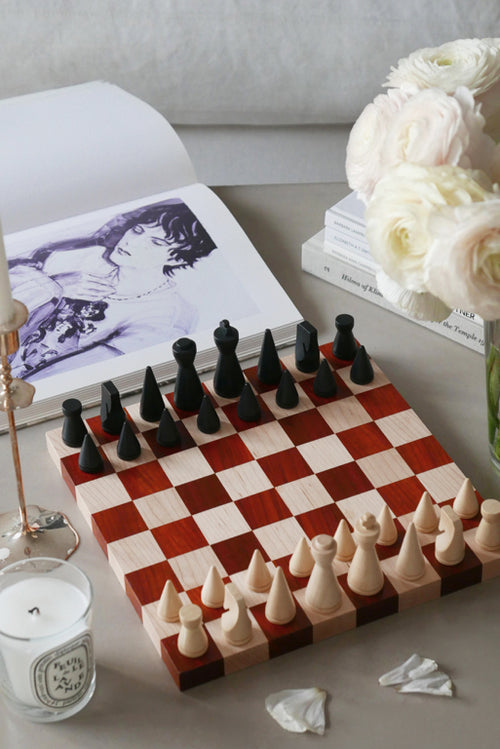 Printworks Spel - Chess Wood - The Modernist