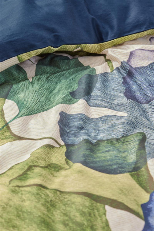 Beddinghouse Sue dekbedovertrek - Eenpersoons - 140x200/220 cm - Blauw Groen