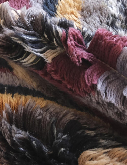 AFK Living vloerkleed Berber - handgemaakt - Wol - 81 x 312 cm - vtwonen shop