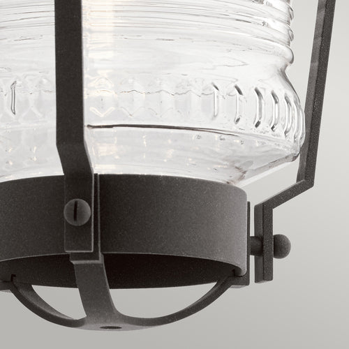 Chance Harbor Kichler Outdoor 1-lichts wandlantaarn verweerd zink IP44