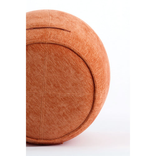Light & Living poef Sibiu - oranje - Ø50cm - vtwonen shop
