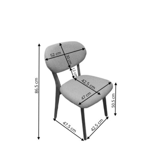Kare Design Stoel Ida grijs