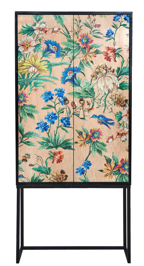 Kast dressoir met 2 deuren van MDF met bloemenpatroon - vtwonen shop