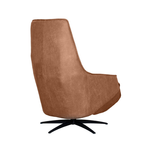 LABEL51 Fauteuil Odense Elektrisch - Cognac - Draaibaar - vtwonen shop