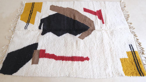 AFK Living vloerkleed Berber - handgemaakt - Wol - 160 x 230 cm