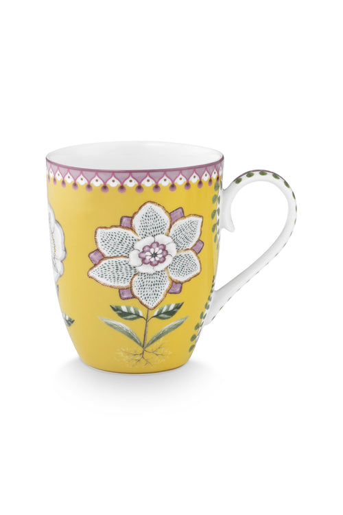 Pip Studio Theemok Set - Lily&Lotus - Geel - 365ml