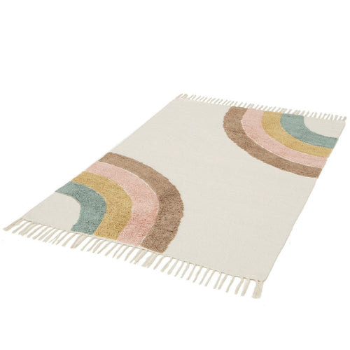 AFK Living vloerkleed Rainbow - voor kinderen - Katoen - 75 x 150 cm - vtwonen shop