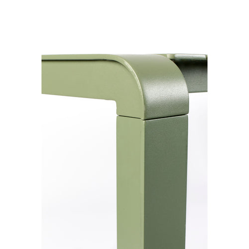Zuiver Vondel Tuintafel 168,5x87 cm Aluminium Groen