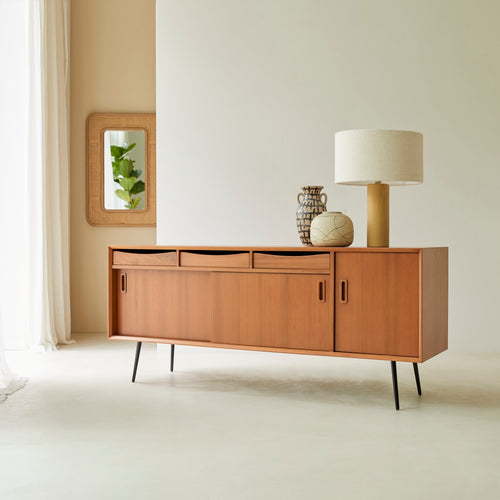 Tikamoon Teakhouten dressoir 170 cm - Naturel