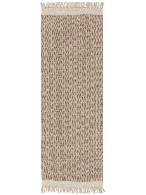 benuta wollen loper Kim - beige - 70x200 cm