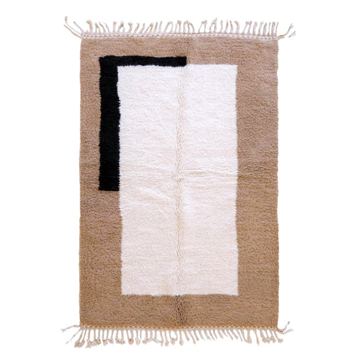 AFK Living vloerkleed Berber - handgemaakt - Wol - 160 x 230 cm