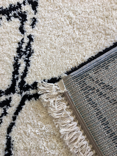 AFK Living vloerkleed Tanger - shaggy - beige - 120 x 170 cm - vtwonen shop