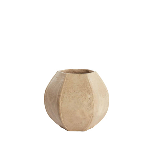 Light & Living bloempot Melis - wit - Ø37cm