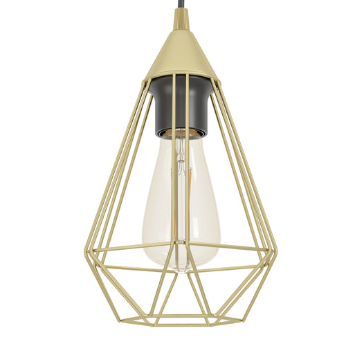 EGLO hanglamp Tarbes - e27 - ø 17,5 cm - goud