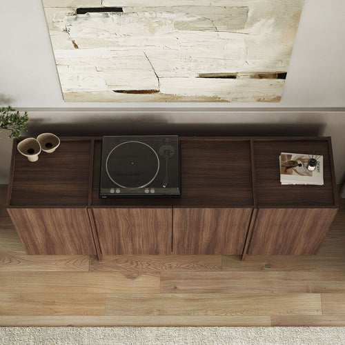 Calicosy - Dressoir ARVEN - Licht hout 180x45x80 cm