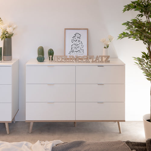 Calicosy - Commode 6 laden - L120cm - Copenhague - 40x120x86,5 cm