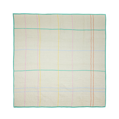 Hübsch bedsprei Sen - katoen - 260x260cm